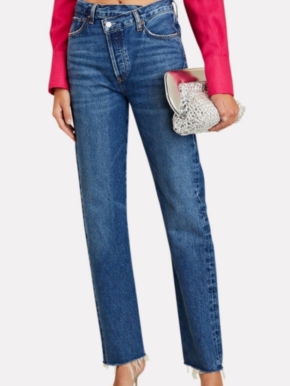 AGOLDE Criss Cross Straight Jeans Size 26